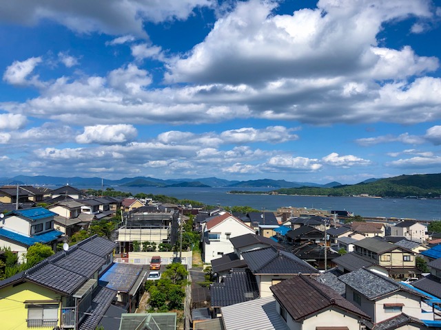  似島（にのしま）や江田島（えたじま） を発見